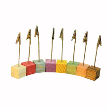 8pcs Picture Frame Memo Clips Wedding Display Stand