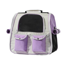 CSCHome Pet Backpack Carrier Carrying Transparent Bag for Small Medium Dogs Cats, Space Capsule Pet Carrier for Hiking, Travel