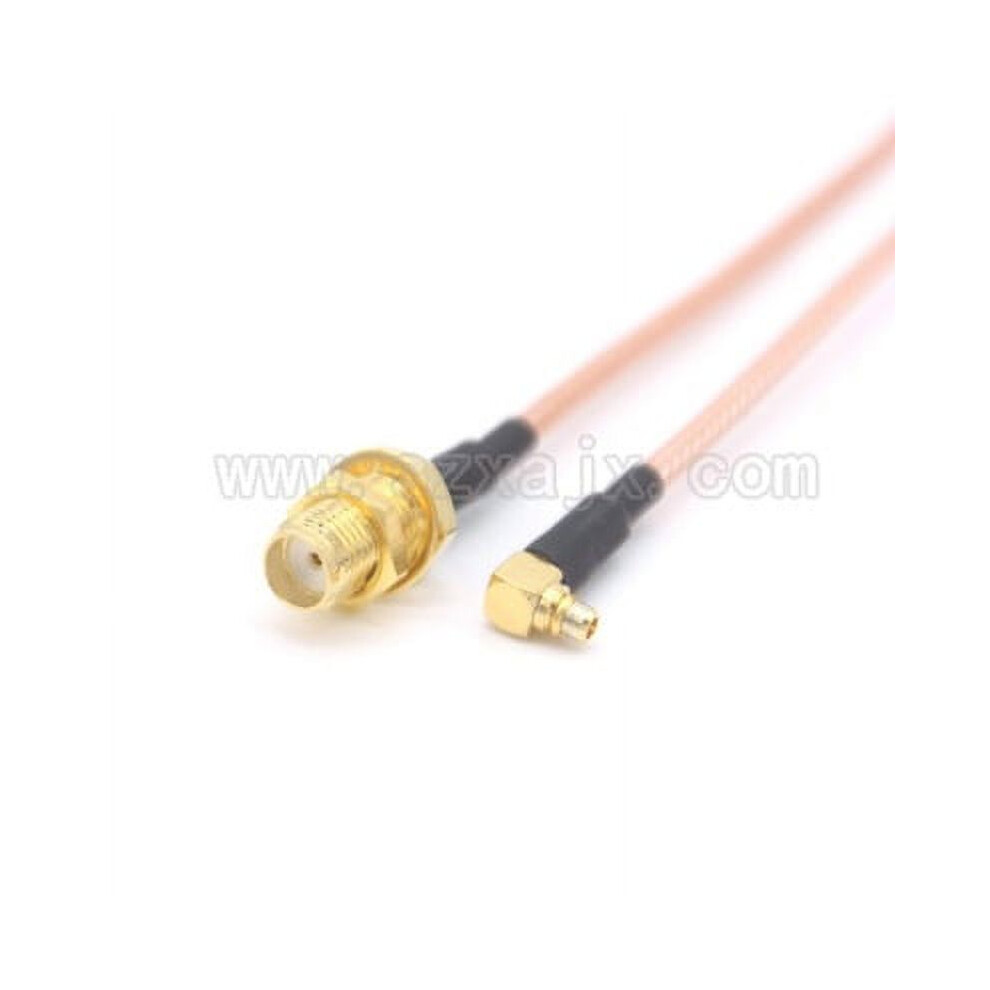Zpshyd Sma Female To Mmcx Male Rg316, 25Cm Sma Female To Mmcx Male Right Angle Rf Pigtail Coaxial Extension Cable Rg316 9058772562081