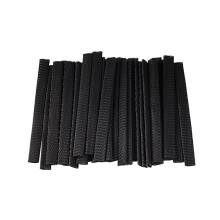 100pcs Makeup Brush Mesh Cover Cosmetic Brush Protector Net Sleeve Guards (Black)