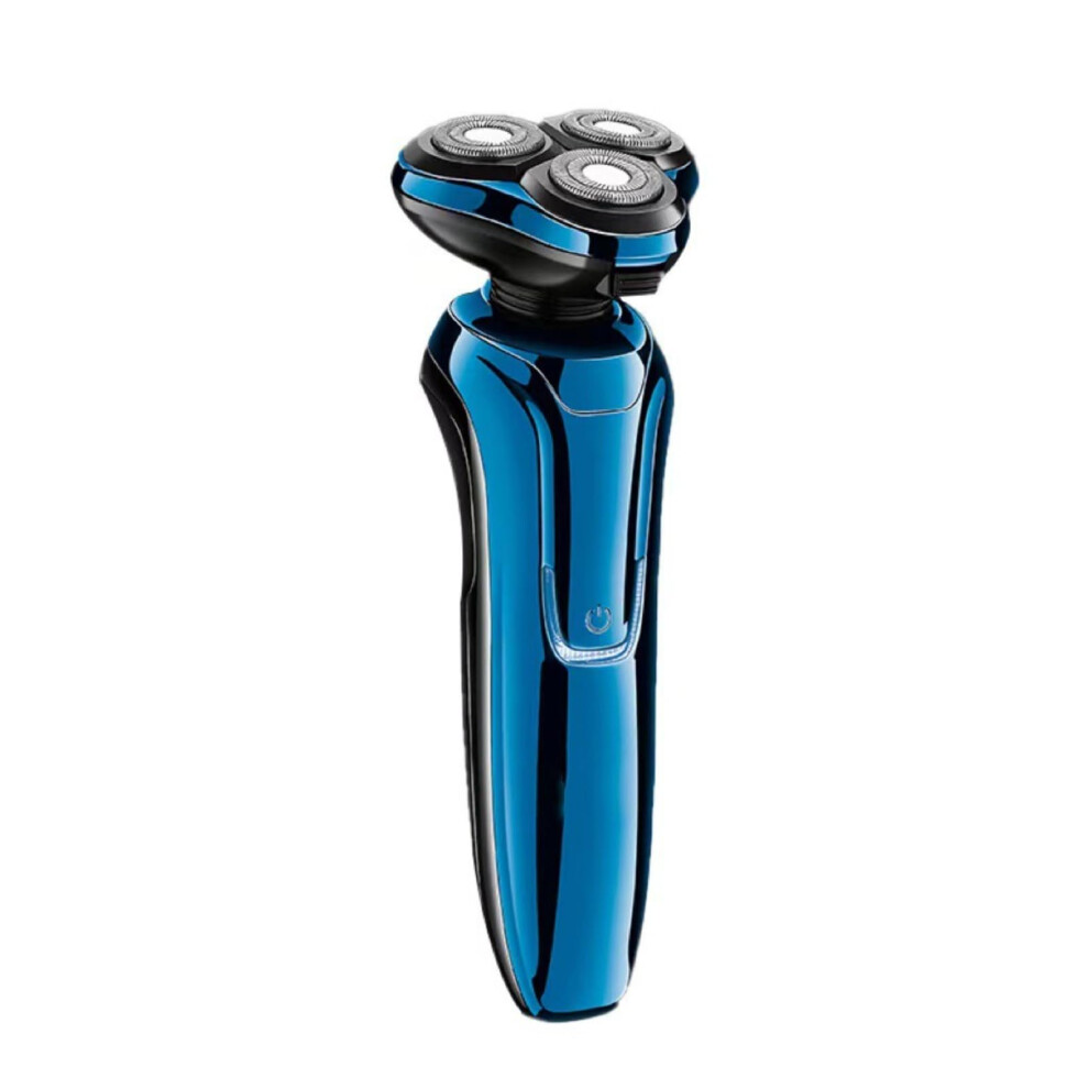 Electric Shaver for Men with Sensitive Skin, 4D FlexBlade, Waterproof Cordless Grooming Kit (Blue)