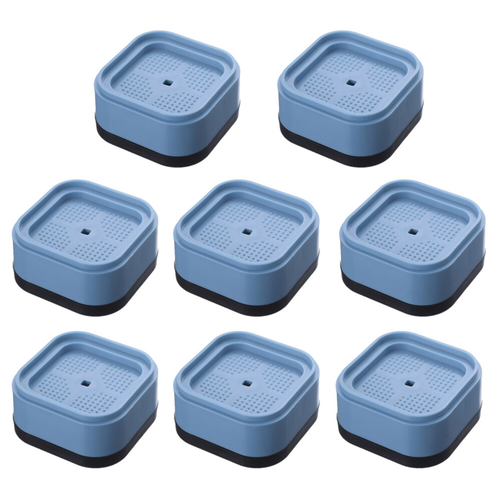 Susuchens Furniture Riser Stackable Washing Machine Riser Set Anti-Slip Shock-Absorbing Protective Pad For Home 8Pcs 9058772061430