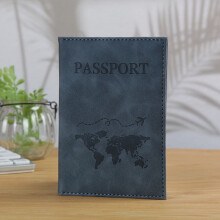 AUMIY 1pc RFID Blocking Passport Holder - Secure and Stylish Travel Wallet for Men and Women