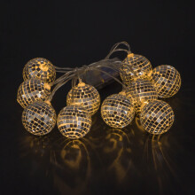 Quinlirra Easter Decor Home Decor Clearance LED String Lights Mirror Ball Stage Reflection Lamp For Wedding DJ Home Party Decor Room Decor