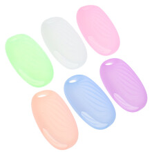 Toothbrush Cover Protective Silica Gel Covers Sheaths Travel Universal Food Grade 6 Pcs