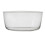 2 PC Bowl Glass Breakfast Oven Salad Serving Dish Appetizer Plates Vegetable Baking 1