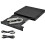 External DVD/CD Burner - 24x Black Black 1