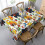 Mario Rectangular Tablecloth Water Resistance Antiwrinkle Spillproof Soft Fabric Table Cloth 60"X90" 8