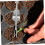 2pcs Stainless Steel Garden Weeding Fork Manual Weed Puller Ergonomic Handle Taproot Removal Tool 2