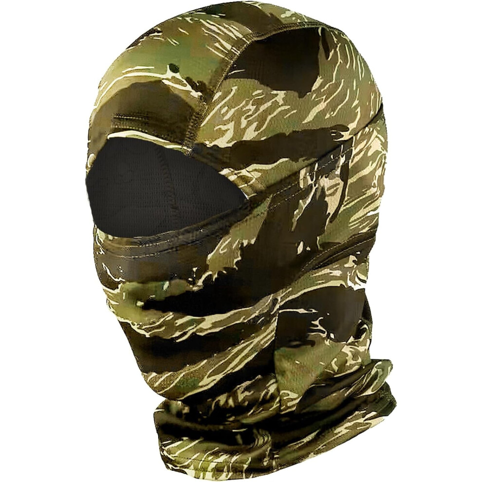 Camo Balaclava Face Mask Ski Mask For Men Women, Uv Protector Mask For Outdoor Cycling Hunting Snowboard 9322103129664