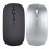 Wireless Bluetooth mouse for computer, silent mouse, ergonomic mouse, optical `UK. black One-size 5