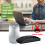 Wireless Bluetooth mouse for computer, silent mouse, ergonomic mouse, optical `UK. black One-size 2