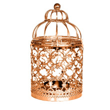 Hanging Hollow Out Iron Birdcage Candlestick Table Candle Holder Parties Wedding Home Essentials