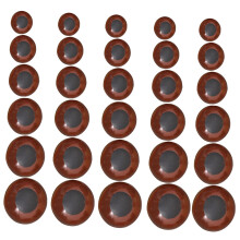 120 Pcs DIY Eyes DIY Fake Animal Eyes DIY Animal Eyes Doll Fake Eyes DIY Cartoon Eyes