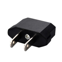 YHAIOGS Voberry 2pcs European to American Outlet Plug Adapter EU to US Adapter