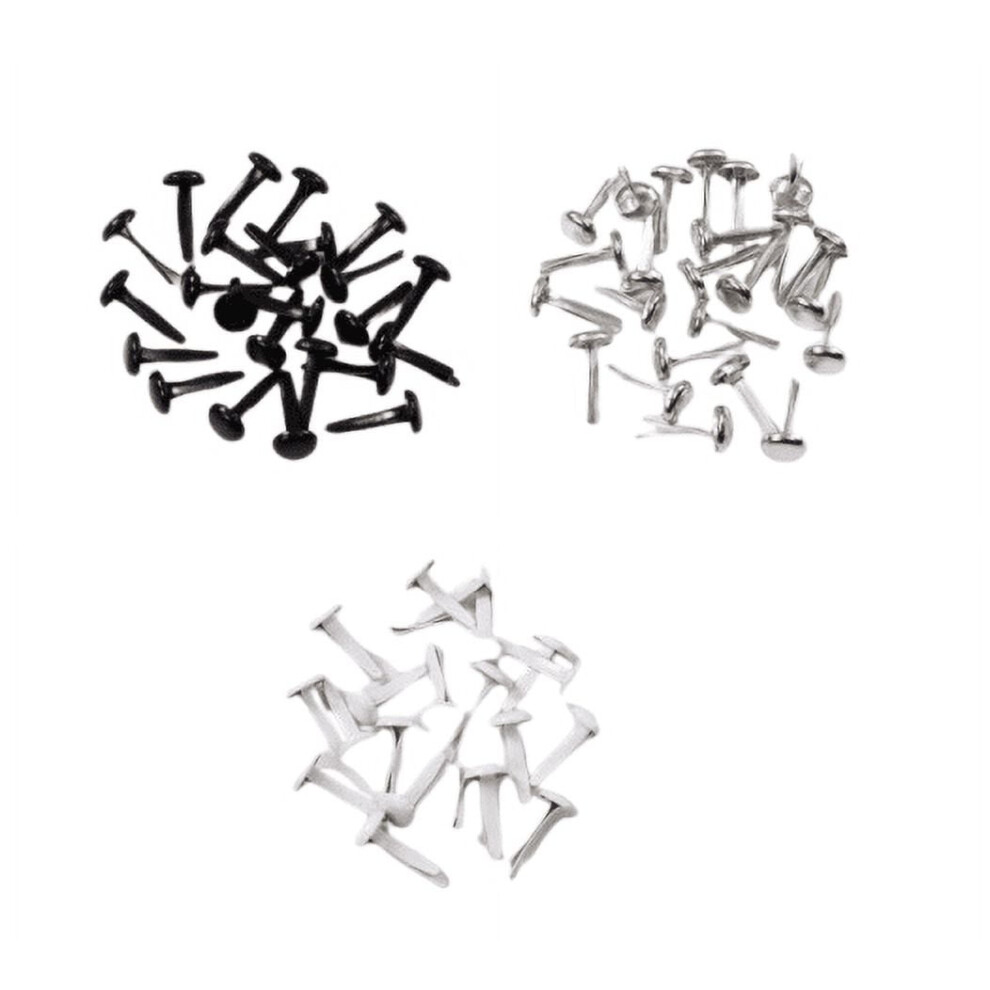 Jacenvly Clearance Christmas Ornaments, Solid Color Electroplated Two Leg Nails, Compatible with Kitchen Decor & Home Improvement Tools