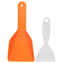2x Defroster Ice Shovel for Freezer and Refrigerator - Yellow