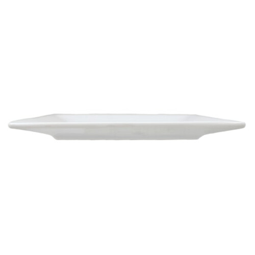 Traditional Porcelain Plates - Square - 12 pack White 1