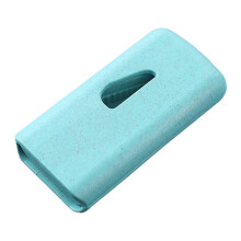 Farfi Pills Splitter 2 in 1 Function Anti-slip Portable Tablet Pill Cutter Divider for Outdoor (Blue)