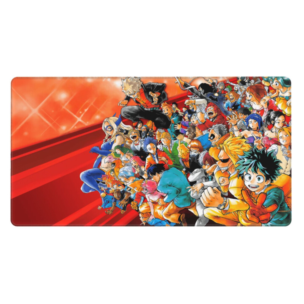 My Hero Academia Mouse Pad Mouse Mat Large Mouse Pad Mouse Pads Office Accessories Desk Accessories 15.8X29.5 Inch 9338982151672
