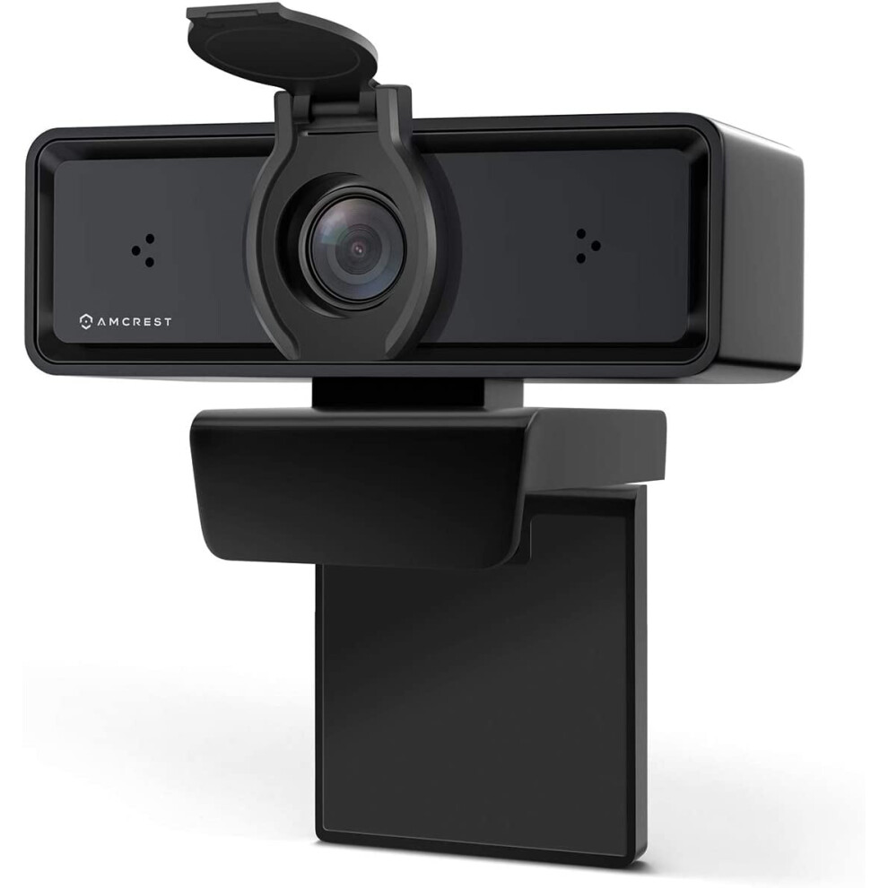 1080P Webcam With For Desktop (Business Grade Dual-Mic) 2021 Updated Web Cam Computer Camera White 9338982152686
