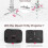 Projector Mount Wall or Ceiling Projection Mount Bracket with Adjustable Height and Extendable Arms Mount for Home 3