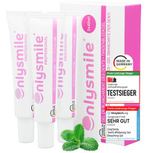 (3) OnlySmile Zahnbleaching Gel | Testsieger 2024-2025 | Weiße Zähne in 5 Tagen | Bleaching Gel | Zahnaufhellung zuhause