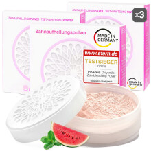 (3) OnlySmile Zahnbleaching Pulver | Testsieger 2025 | Zahnpulver gegen Zahnverfärbungen | Zahnaufhellung | Teeth Whitening