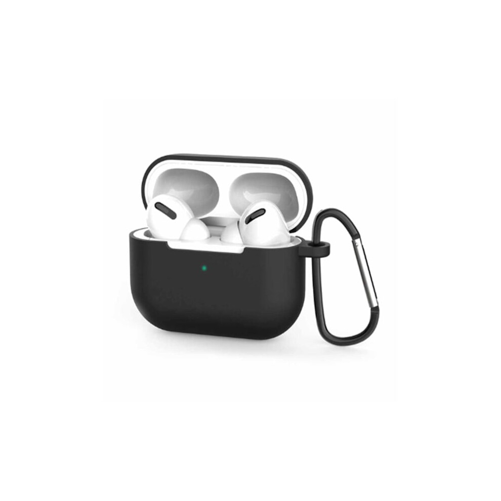 Compatible With Airpods 3 Case Shockproof Protective Case Silicone Black 9499224708105
