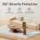 Rechargeable Space Heater with Remote Control, Compatible with Office Bedroom Use, Large Room Heating, Includes Earmuffs 8
