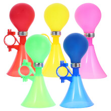 Eease 5pcs Kids Bike Horn Air Squeeze Honking Horns Plastic Horn Scooter Horn