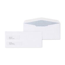 Staples Gummed Security Tinted #10 Business Envelopes 4 1/8" x 9 1/2" 1000/Carton ST20137VS