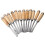 12pcs Steel Wood Carving Hand Chisel Set Woodworking Lathe Gouges Tools 7