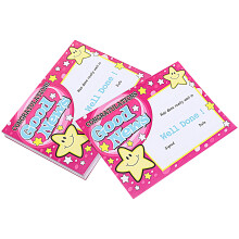 Eease 100 Student Award Certificates - Colorful English Printing