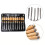 12pcs Steel Wood Carving Hand Chisel Set Woodworking Lathe Gouges Tools 2