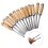 12pcs Steel Wood Carving Hand Chisel Set Woodworking Lathe Gouges Tools 8