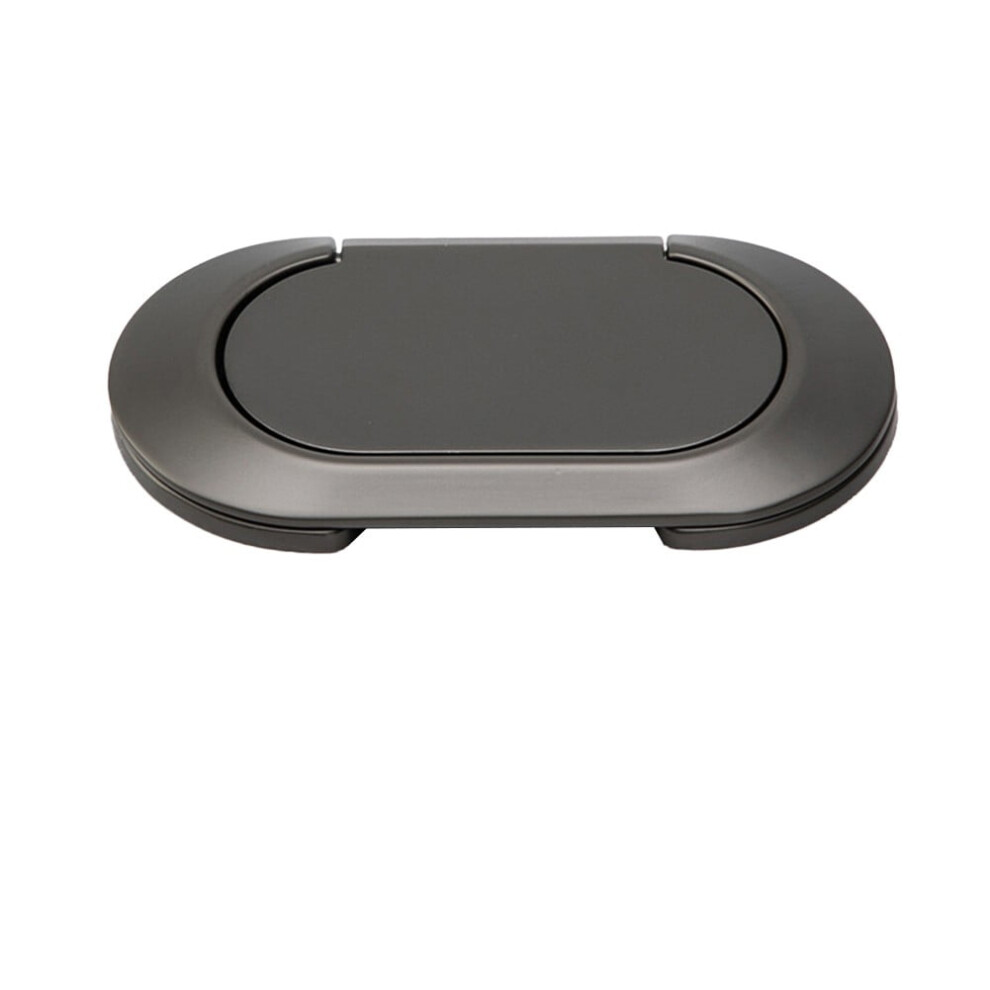 Cupboard Cabinet Drawer Knob Zinc Alloy Handle Cabinet Pulls Hardware Dark Grey 9085618770881