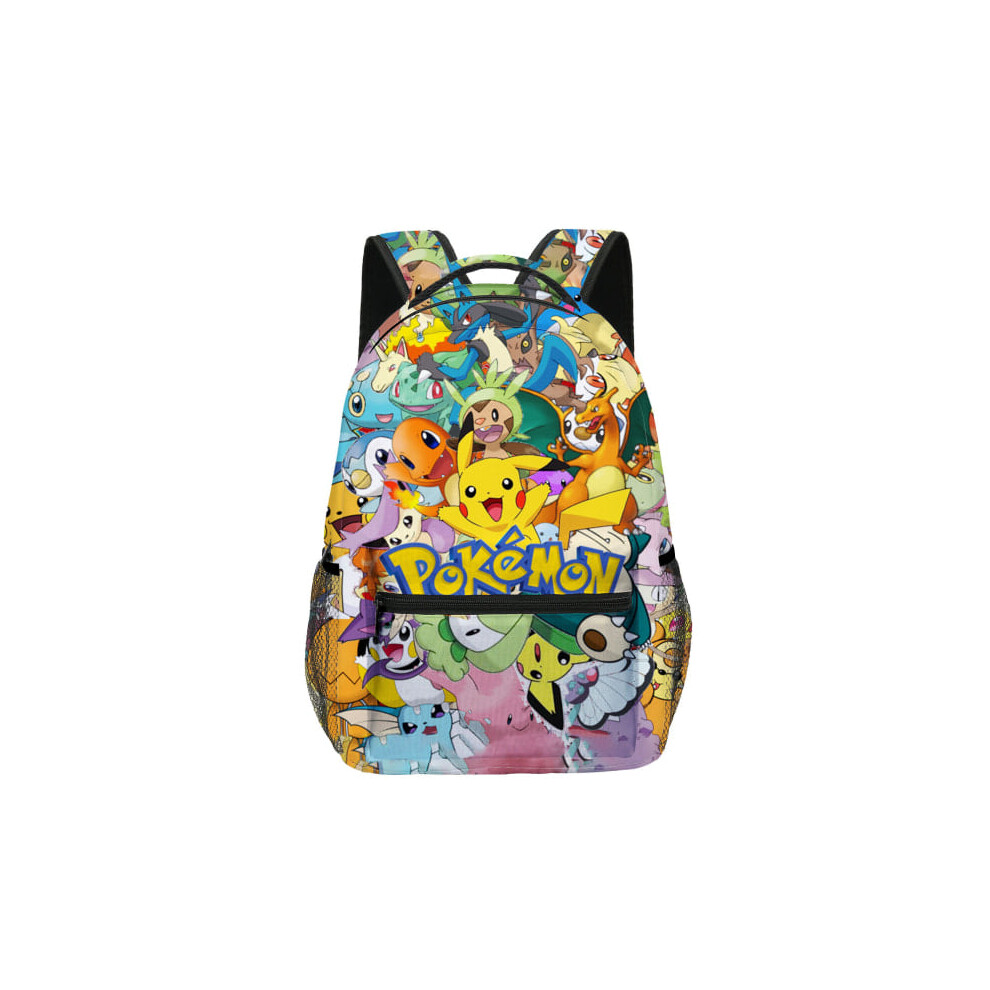 Pikachu cartoon backpacks for elementary and high school students and children's backpacks-XF17-