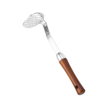 Stainless Steel Potato Masher with Ergonomic Comfort Grip for Effortless Vegetable Mashing Ref: 5607