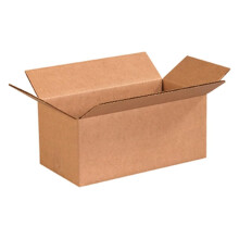 - 10x5x4 Pack of 100 Corrugated Cardboard Packing Shipping Mailing Moving Carton Boxes