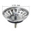 Blanco Siebkrbchen 3,5"Exzenter 18 Ablaufschlitze 119146 NEU 4