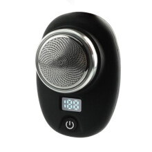 Portable Electric Shaver USB Rechargeable Waterproof Wet Dry Pocket Size Travel Beard Trimmer for Men