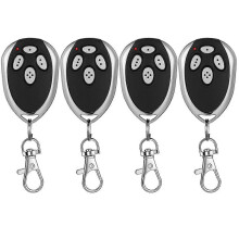 4 PCS 4 Kanäle Toröffner-Fernbedienung kompatibel mit LM123 433,92MHz Garagentor-Fernbedienungsmitter