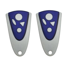2Pcs Garagentor-Fernbedienung 433,92MHz Rolling-Code-Schlüsselanhänger für Novotron 502 MAX43-2
