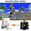 2 Motion Plus Adapter Sensor für Wii Remote Controller, Motion Plus Adapter Beschleuniger Ersatz für Wii Motion Plus Adapter 3