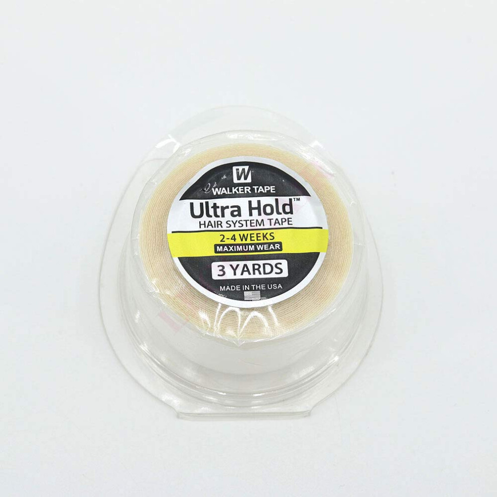 Unisex Hair System Adhesive Tape 3 Yards Toupee Tape For Men Double Sided Longlasting Hypoallergenic
