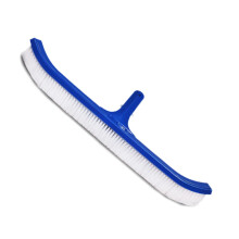 Heavy Duty Swimming Pool Brush with Durable Stiff Bristles for Walls and Floors Indoor Outdoor