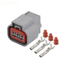 Waterproof 3 Pin Automotive Wire Harness Connector for Car AC Compressor 3P Female 20 Sets