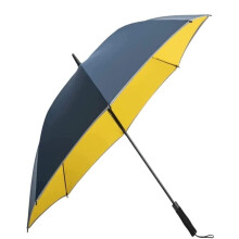 Large Automatic Golf Umbrella Windproof Waterproof Design with Shoulder Strap Carry Case 35inch