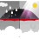 Large Automatic Golf Umbrella Windproof Waterproof Design with Shoulder Strap Carry Case 35inch 3